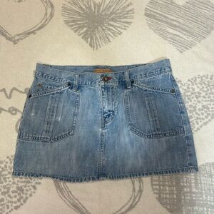 Tommy Hilfiger Blue Jean Mini Skirt